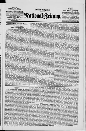 Nationalzeitung vom 20.03.1899