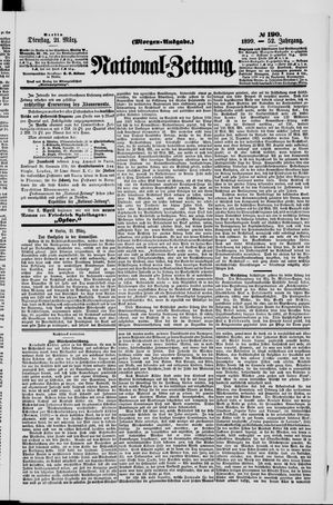 Nationalzeitung vom 21.03.1899