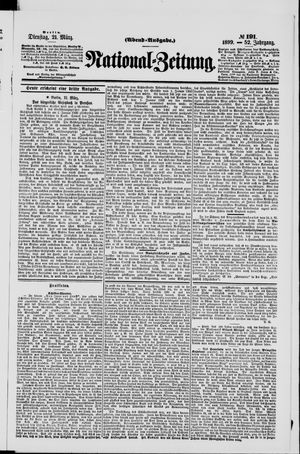 Nationalzeitung vom 21.03.1899