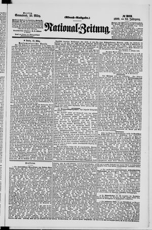 Nationalzeitung vom 25.03.1899