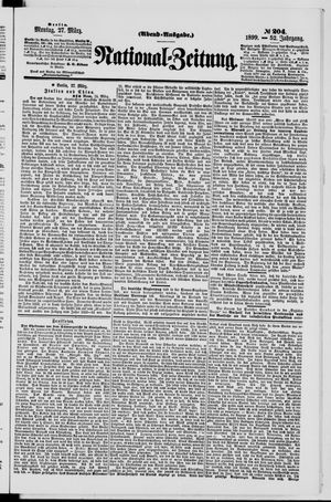 Nationalzeitung vom 27.03.1899