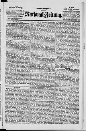 Nationalzeitung vom 29.03.1899