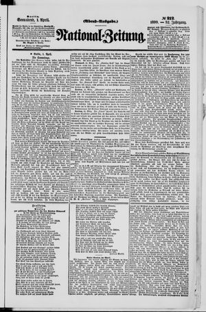 Nationalzeitung vom 01.04.1899