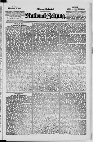 Nationalzeitung vom 05.04.1899