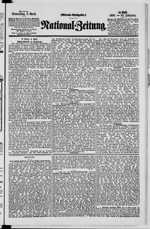 Nationalzeitung on Apr 6, 1899