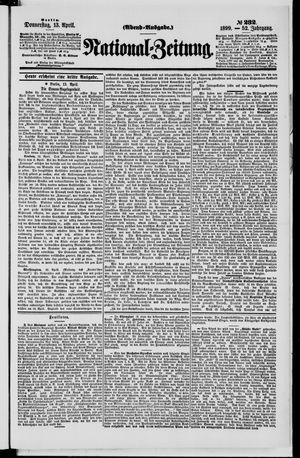 Nationalzeitung vom 13.04.1899