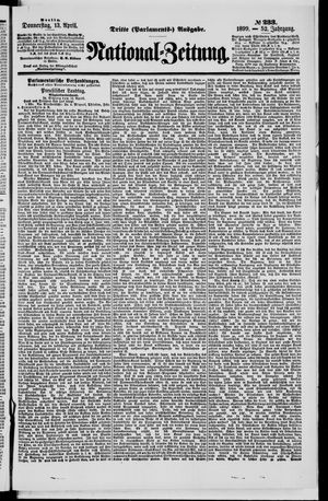 Nationalzeitung vom 13.04.1899