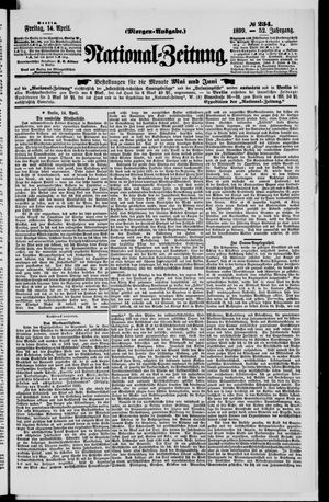 Nationalzeitung vom 14.04.1899