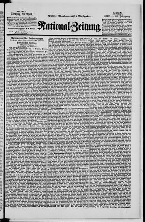 Nationalzeitung vom 18.04.1899