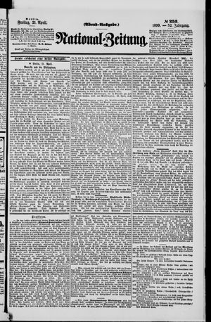 Nationalzeitung vom 21.04.1899