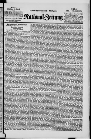 Nationalzeitung vom 21.04.1899