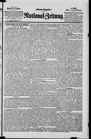 Nationalzeitung on Apr 24, 1899