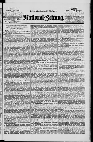 Nationalzeitung vom 28.04.1899