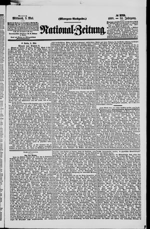 Nationalzeitung vom 03.05.1899