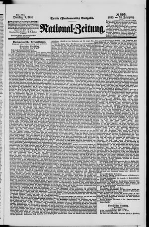 Nationalzeitung vom 09.05.1899