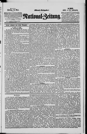Nationalzeitung vom 12.05.1899