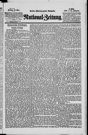 Nationalzeitung vom 12.05.1899