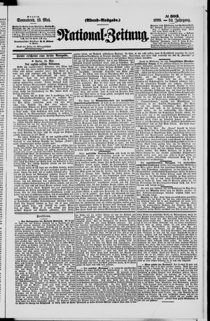 Nationalzeitung vom 13.05.1899