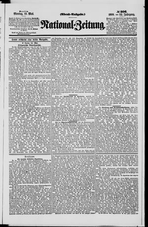 Nationalzeitung vom 15.05.1899