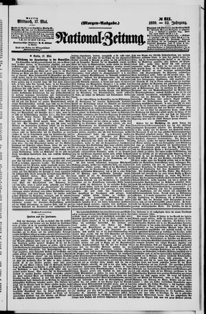 Nationalzeitung vom 17.05.1899