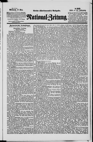 Nationalzeitung vom 17.05.1899