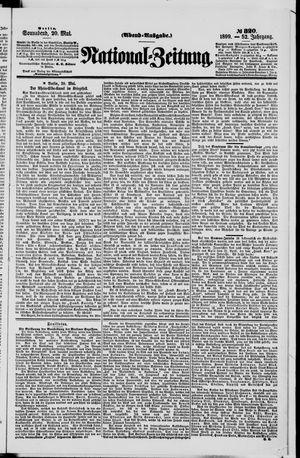 Nationalzeitung vom 20.05.1899