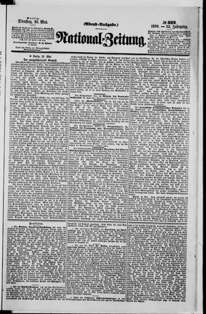 Nationalzeitung vom 23.05.1899