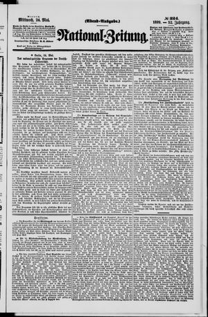 Nationalzeitung vom 24.05.1899
