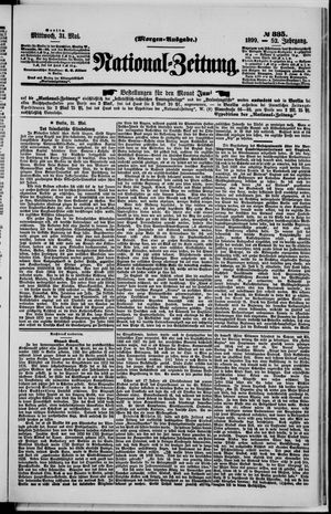 Nationalzeitung on May 31, 1899