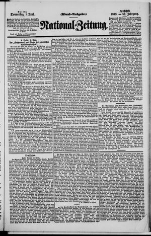 Nationalzeitung on Jun 1, 1899