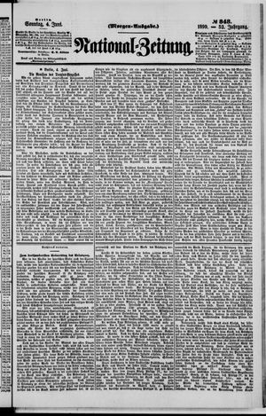 Nationalzeitung vom 04.06.1899