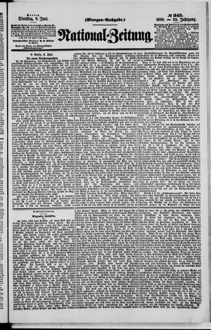 Nationalzeitung vom 06.06.1899