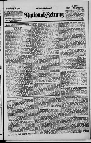 Nationalzeitung vom 08.06.1899