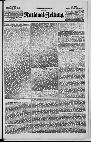 Nationalzeitung vom 14.06.1899