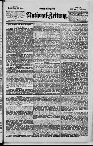 Nationalzeitung on Jun 15, 1899