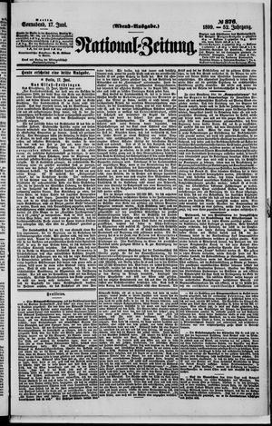 Nationalzeitung vom 17.06.1899