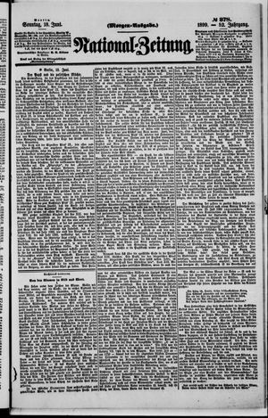 Nationalzeitung vom 18.06.1899
