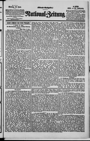 Nationalzeitung vom 19.06.1899