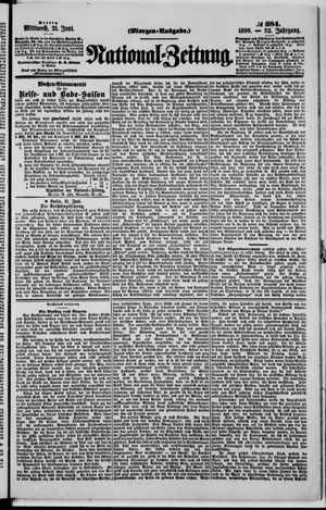 Nationalzeitung on Jun 21, 1899
