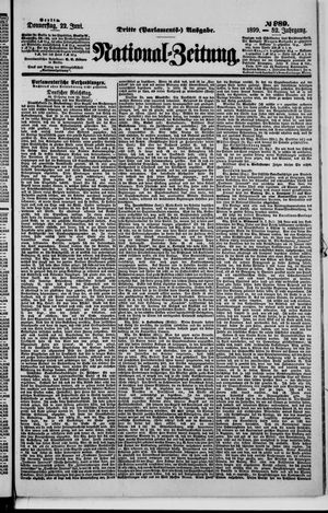 Nationalzeitung on Jun 22, 1899