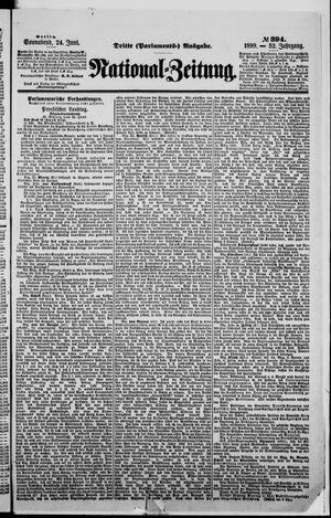 Nationalzeitung on Jun 24, 1899