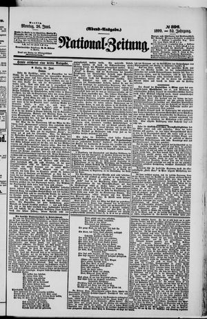 Nationalzeitung vom 26.06.1899