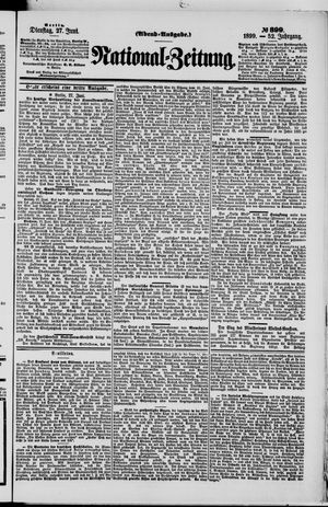 Nationalzeitung on Jun 27, 1899