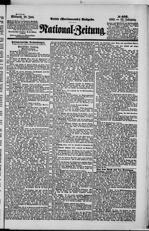 Nationalzeitung on Jun 28, 1899