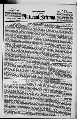 Nationalzeitung on Jul 4, 1899