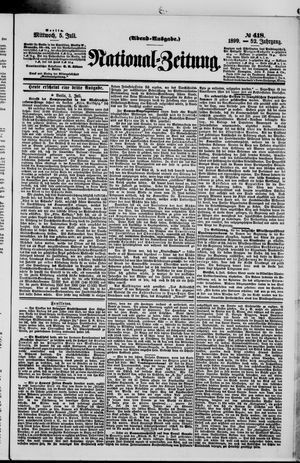 Nationalzeitung vom 05.07.1899