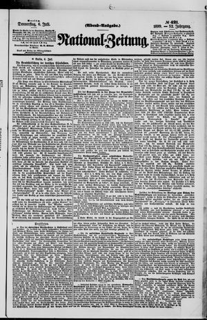 Nationalzeitung vom 06.07.1899