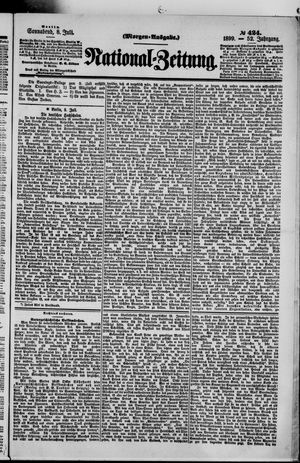 Nationalzeitung vom 08.07.1899