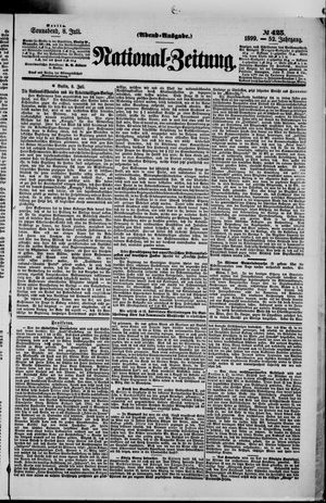 Nationalzeitung vom 08.07.1899