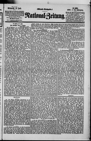 National-Zeitung vom 12.07.1899